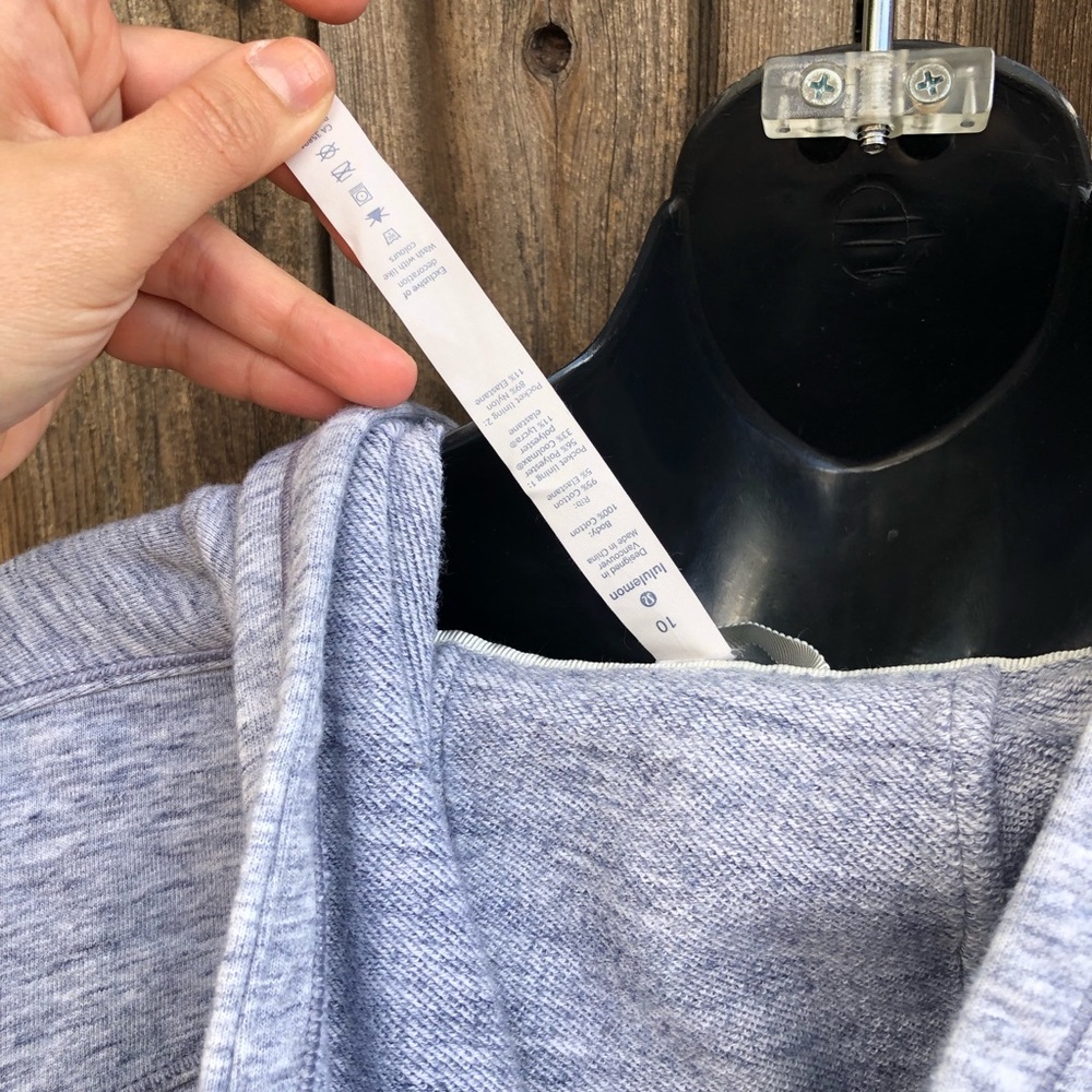 Lululemon full zip sweatshirt - Picture 7 of 7